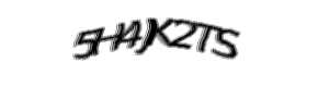 Security check image, please type the characters shown